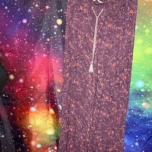 🤑5 for $25  
Hippie Laundry Purple Floral Dress